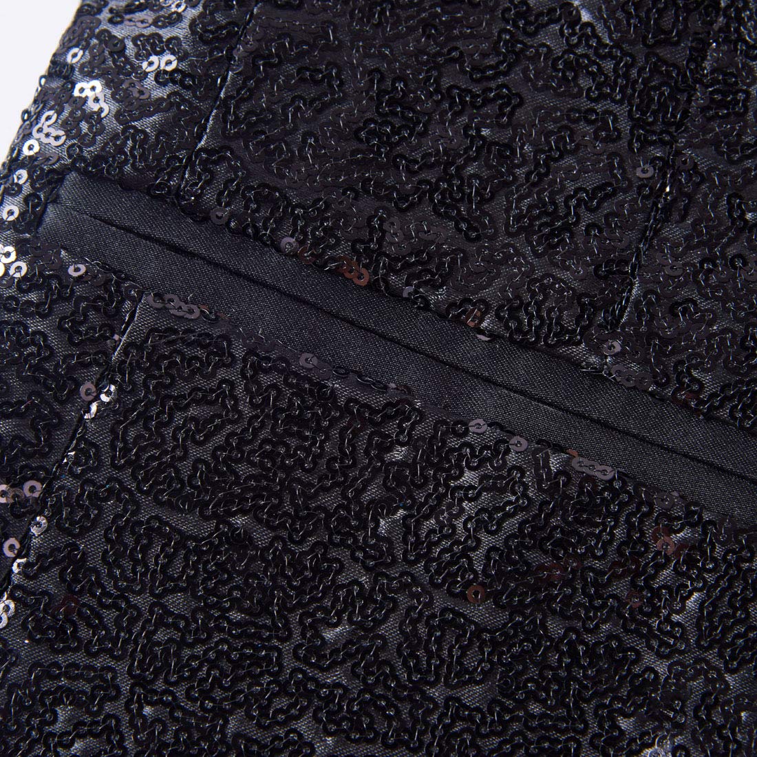Veste de Costume à Paillettes pour Homme