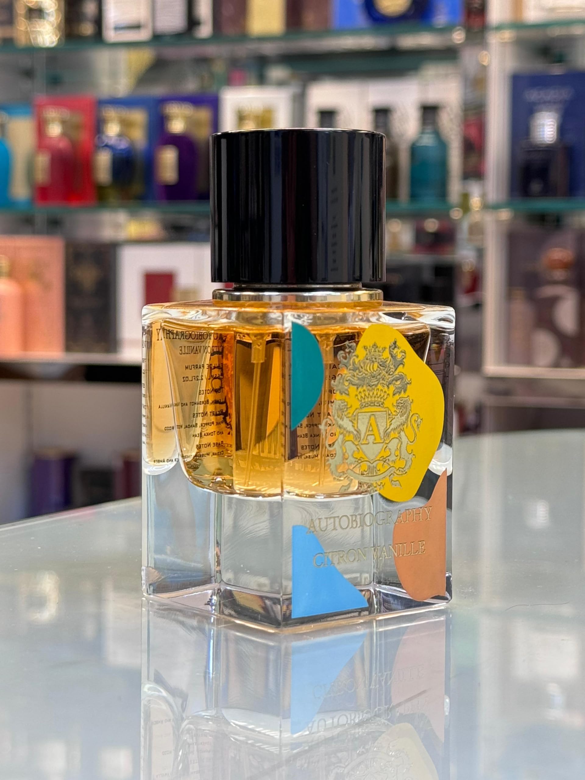 Paris Corner Autobiography Mens Eau de Parfum Fragrance Scent for Him 2 Fl Oz PERFUMES (CITRONE VANILLE - AUTOBIOGRAPHY)