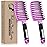 Detangling Brush Boar Bristle Hairbrush for Adult & Kids Wet or Dry Hair - KTKUDY Detangler Hair brush Getting Knots Out without Pain - Adds Shine and Makes Hair Healthier (Set of 2)