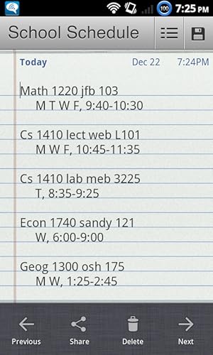Notes