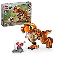 LEGO Jurassic World Little Eatie: T. Rex, Dinosauro Giocattolo con Mascella Apribile
