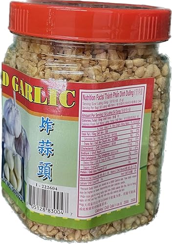 Miniatura 4 de Frito Garlic Coconut Tree Jar 6oz (170g) Asiático Vietnamita Cocina Tailandesa Condimento Crujiente