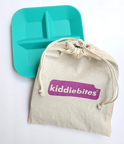 Miniatura 7 de Platos 100% de silicona para bebés y niños  Fabricado en los Estados Unidos  Sin BPA, BPS, plomo, cadmio, PVC y ftalatos  Juego de manteles