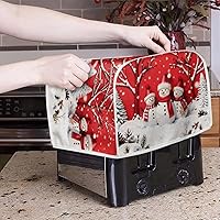 Vista 241 de Marbling Butterfly Print 2 Slice Toaster Dust Cover, Kitchen Small Appliance, Anti Dust and Fingerprint Bread Machine Cover
