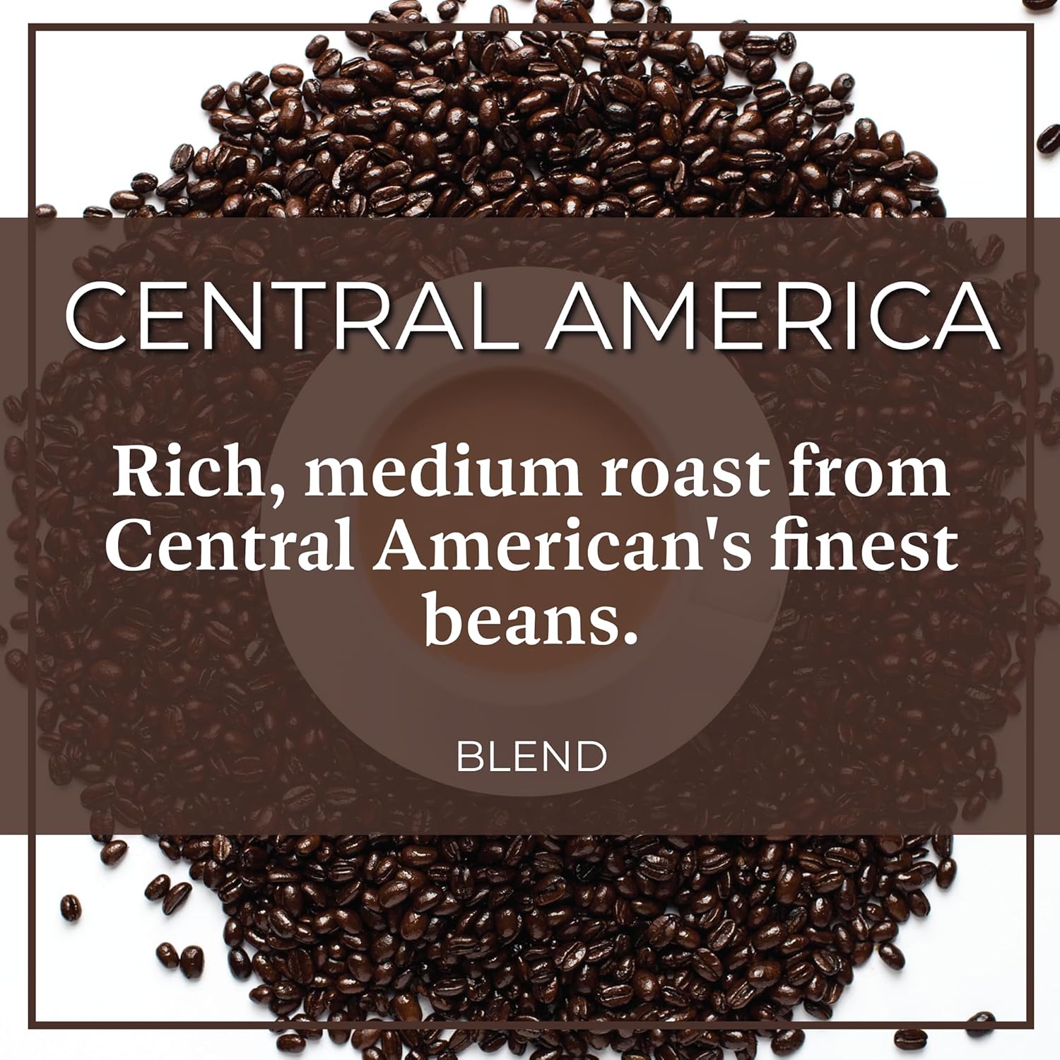 The Bean Organic Coffee Company Central America and Mocha Java, Medium Roast, Whole Bean Coffee, 16-Ounce Bag