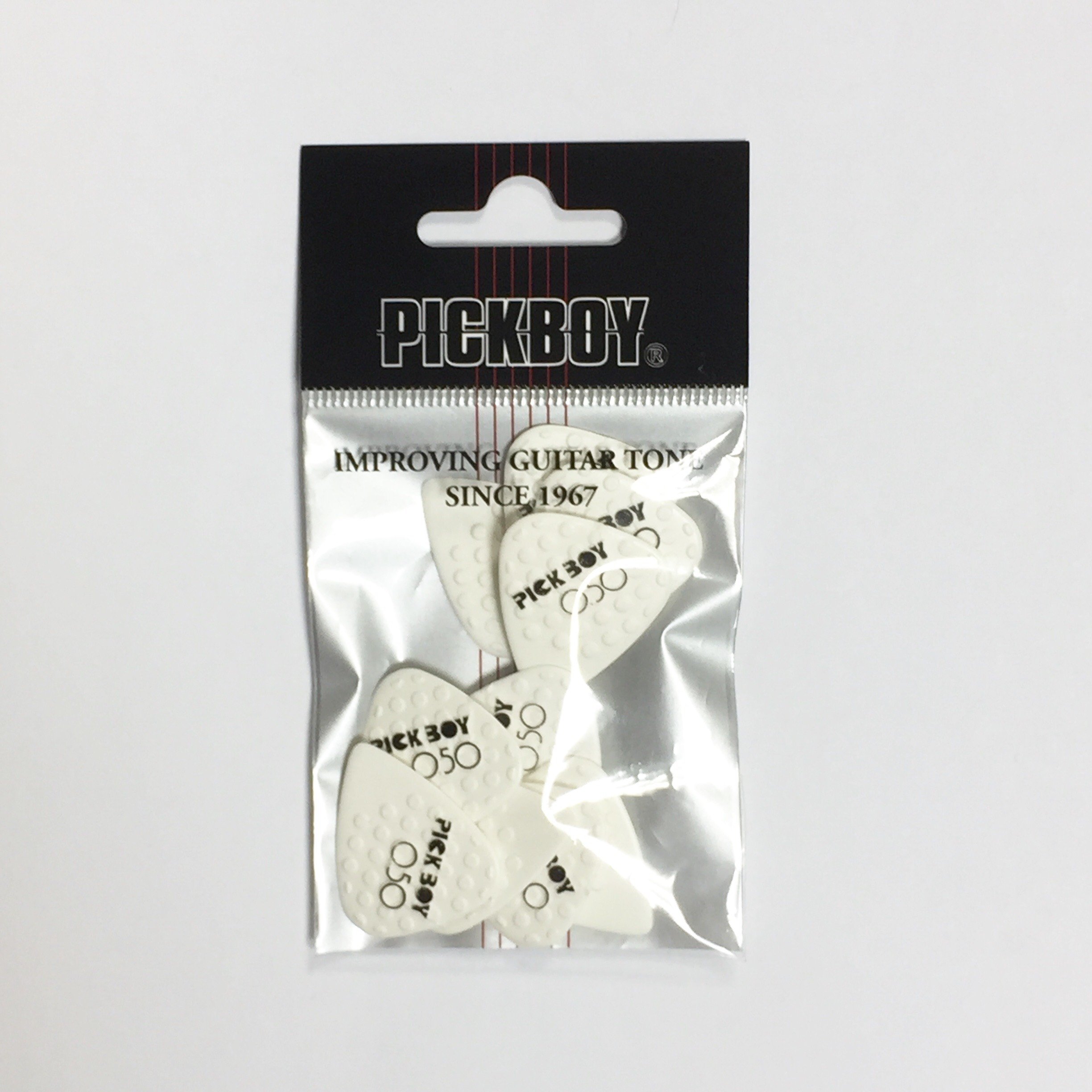 Pickboy Ceramic, Grip Pick, 0.50mm, 10 picks, White, Small - Image 3