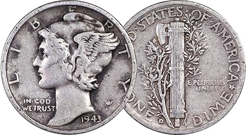 Miniatura 4 de Old US Silver Coins 5 Coin Collection Set - Indian Head Cent Buffalo Nickel Mercury Dime Standing Liberty Quarter Walking Liberty Half Dollar