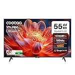 Coocaa Frameless 138 cm (55 inch) QLED Ultra Smart Google TV (55Y74 Pro)