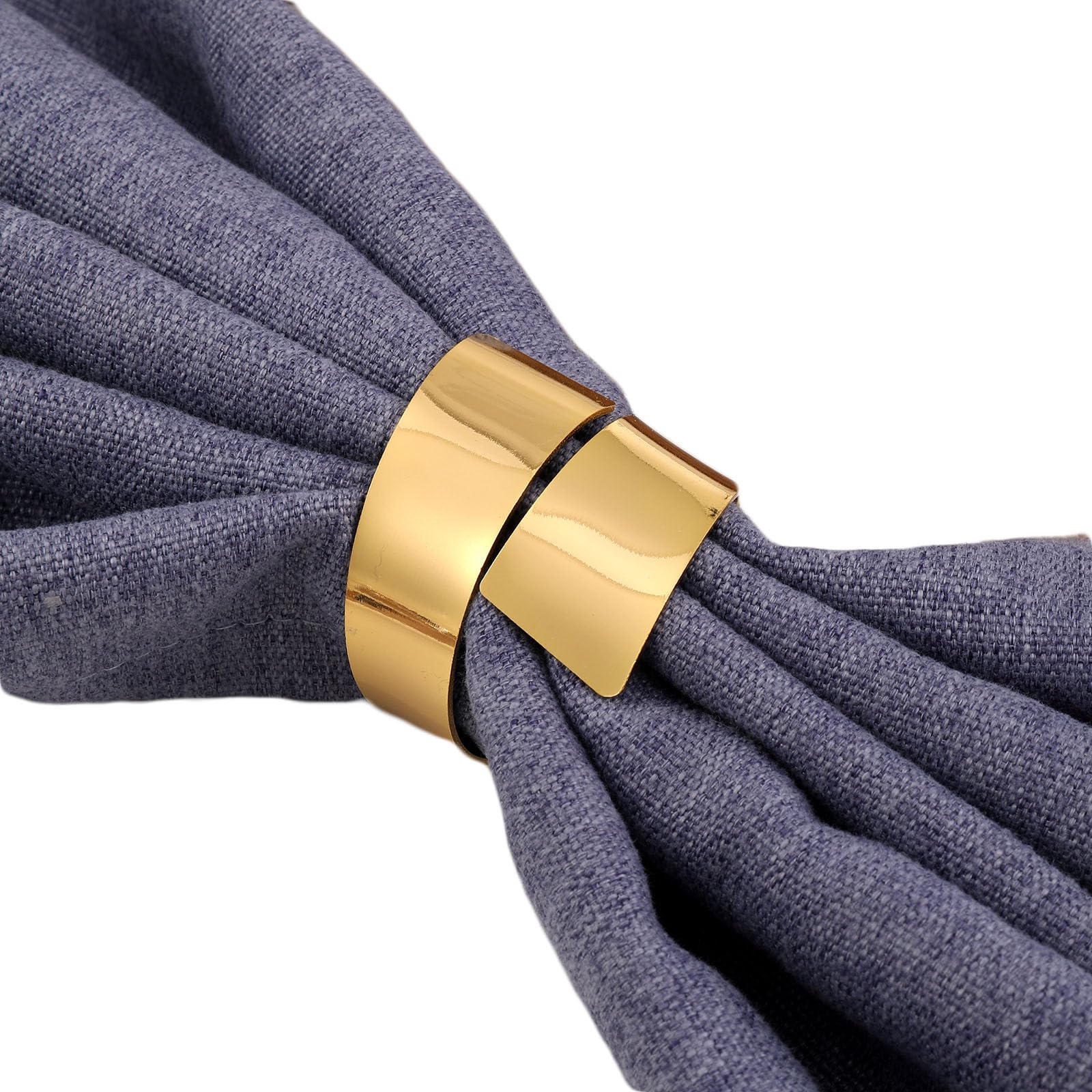 Mrkeung Multicolor Napkin Rings 12Pcs Gold Napkin Rings Buckles Table Decorations Serviette Buckles For Christmas Wedding Dinner Party-18