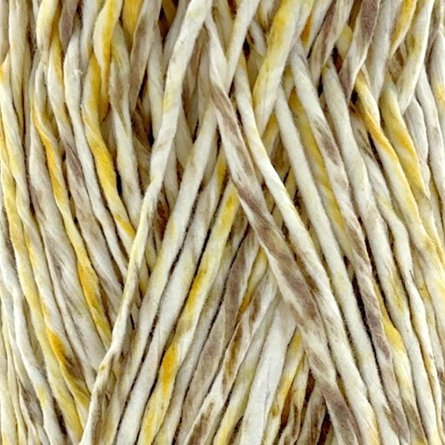 Sensy Softee Raffia Twisted Tape Yarn, Soft Craft Yarn - 3.5 oz, 109 Yards, 100% Polyester, Gauge 4 Medium (Sunset)