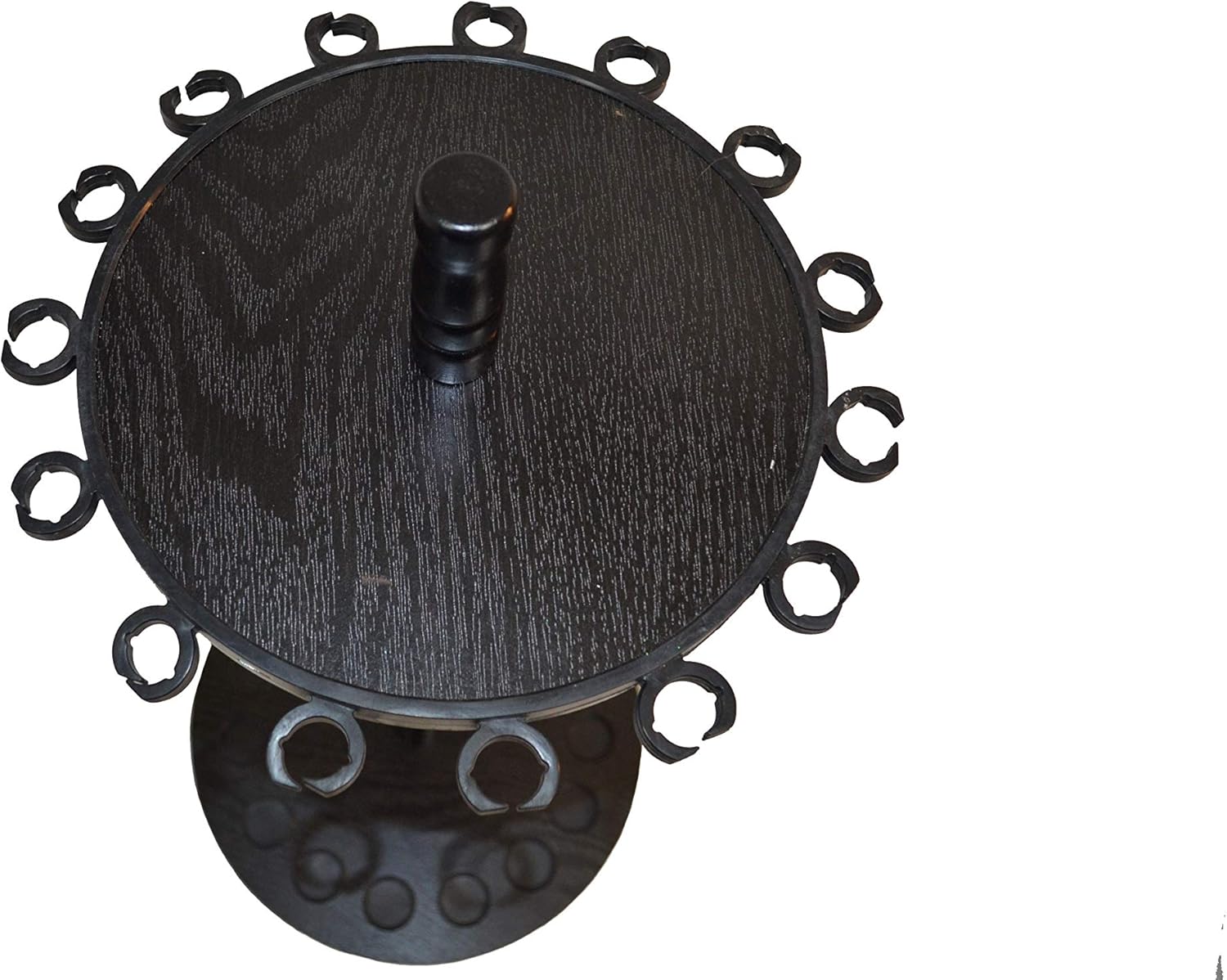 Old Cedar Outfitters Round Floor Rack for Fishing Rod Storage, Holds up to 15 Rods, Black Finish (BRFR-015) : Everything Else