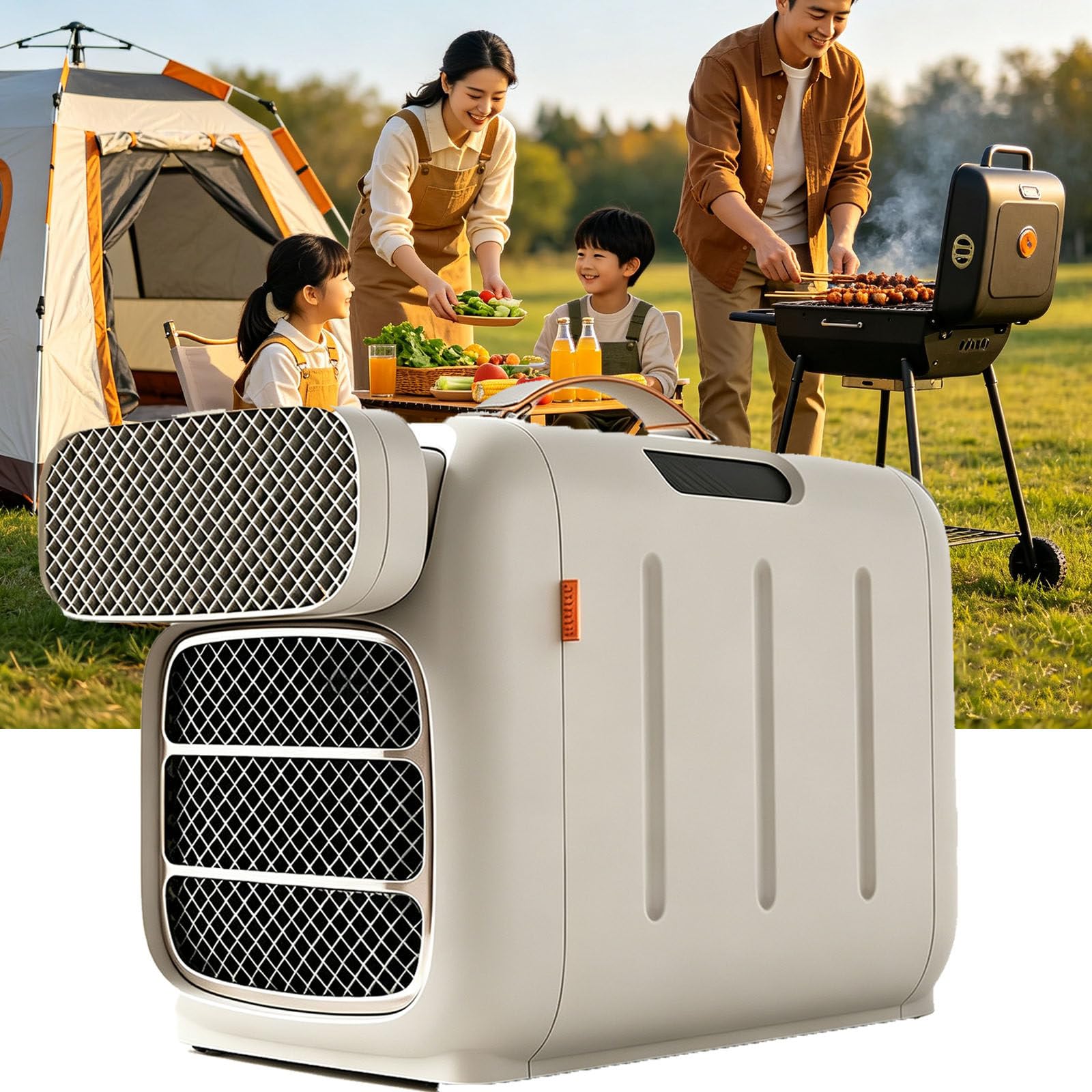 GBHJJ Portable Air Conditioner For Outdoor Camping Travel, Air Conditioning Caravan RefrigerationandHeating