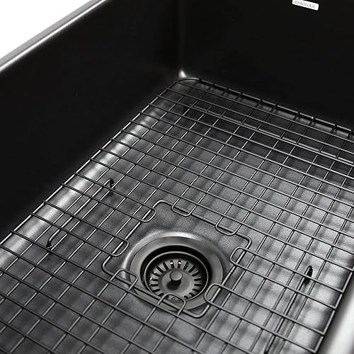 Miniatura 5 de Sinkology TD35-06 SinkSense - Tapón para fregadero de cocina con brida 3.5 en negro mate