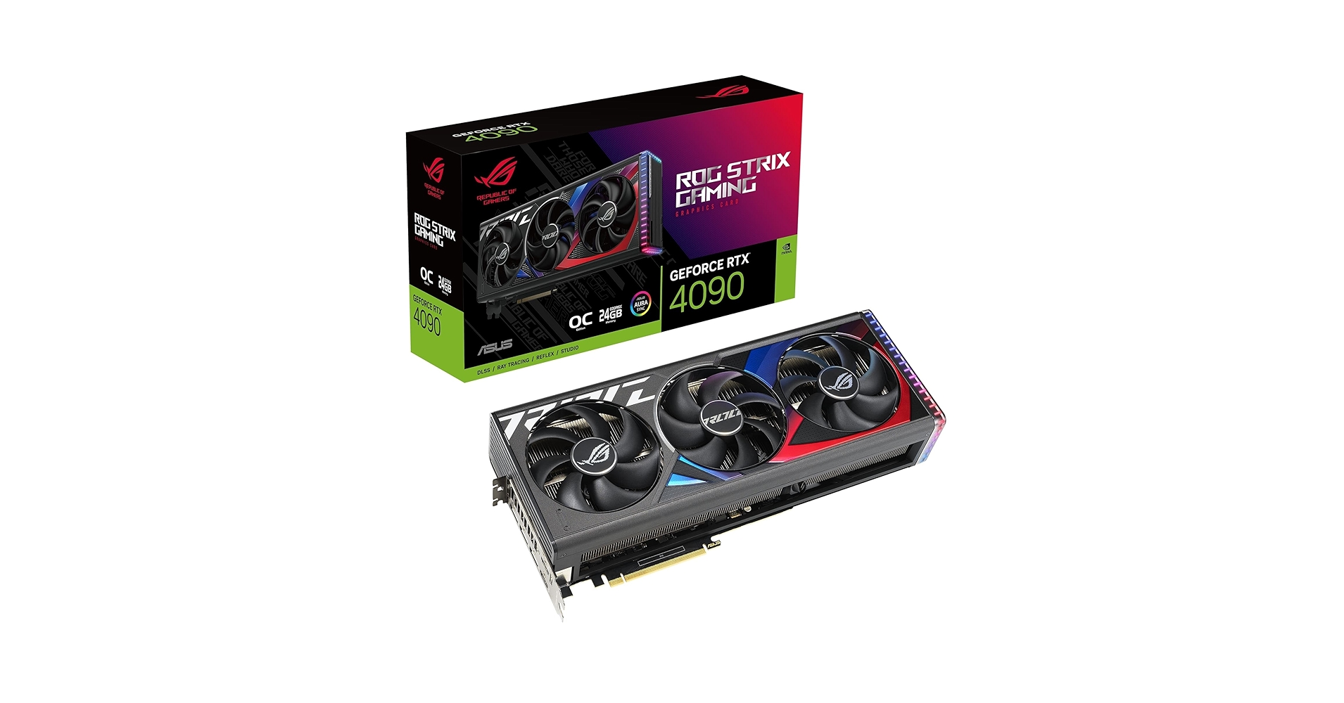 Amazon.com: ASUS ROG Strix GeForce RTX 4090 24GB OC Edition