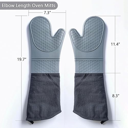 Miniatura 4 de Estrend Guantes largos de silicona para horno