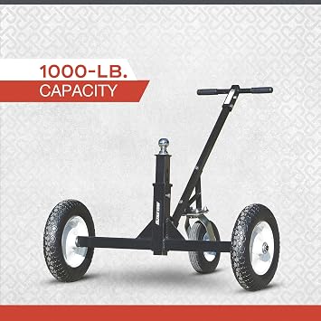 Ultra-Tow Heavy-Duty Adjustable Trailer Dolly - 1000-Lb. Capacity