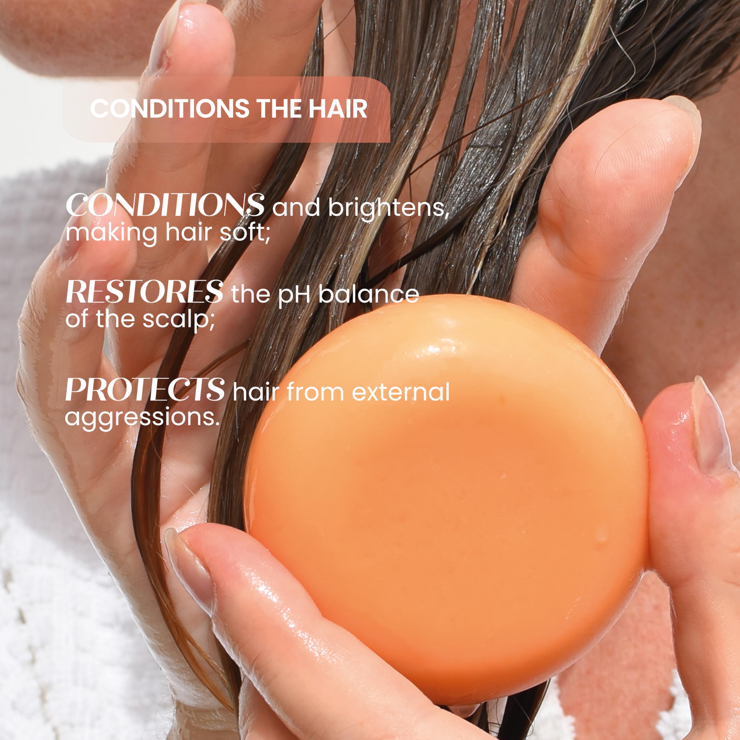 Senso Naturale Cowash 3-in-1 Restorative Solid Conditioner Mask - Image 2