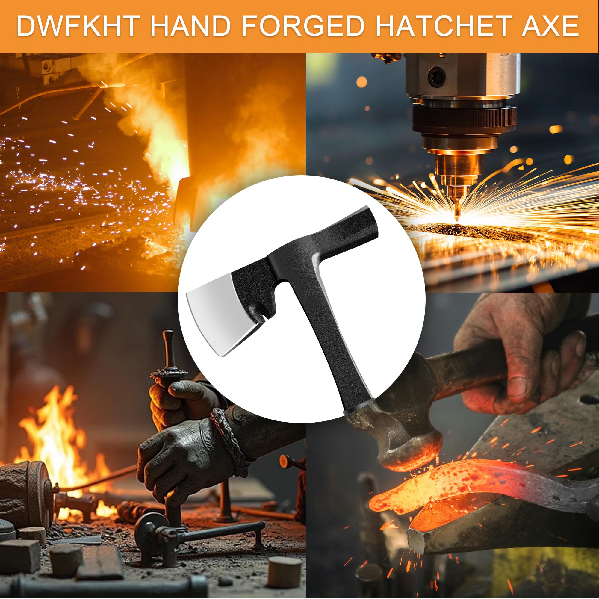 Drywall Hammer Hatchet - Roofing & DIY Tool -6