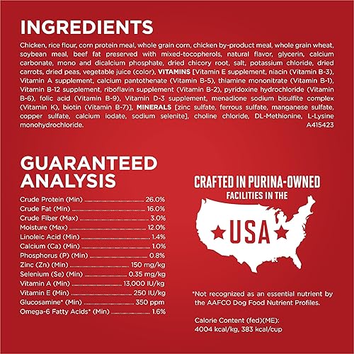 Miniatura 4 de Purina ONE SmartBlend Alimento seco para perros de pollo y arroz natural para adultos