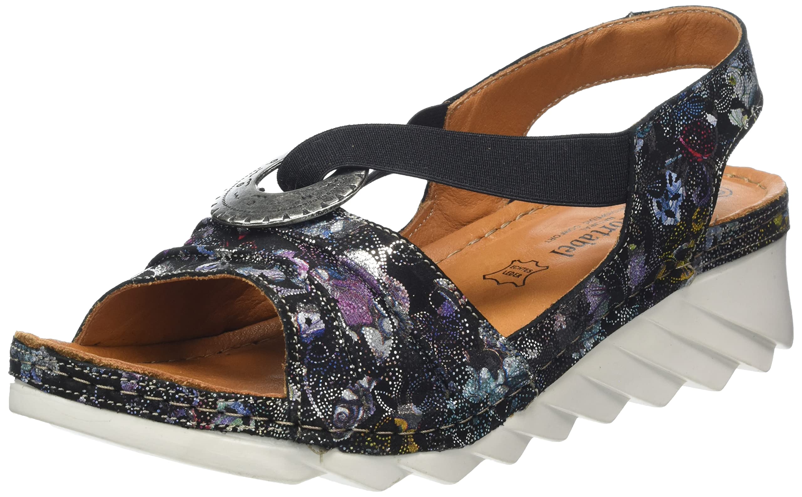 Comfortabel 710086-01, Heeled Sandal, Schwarz,