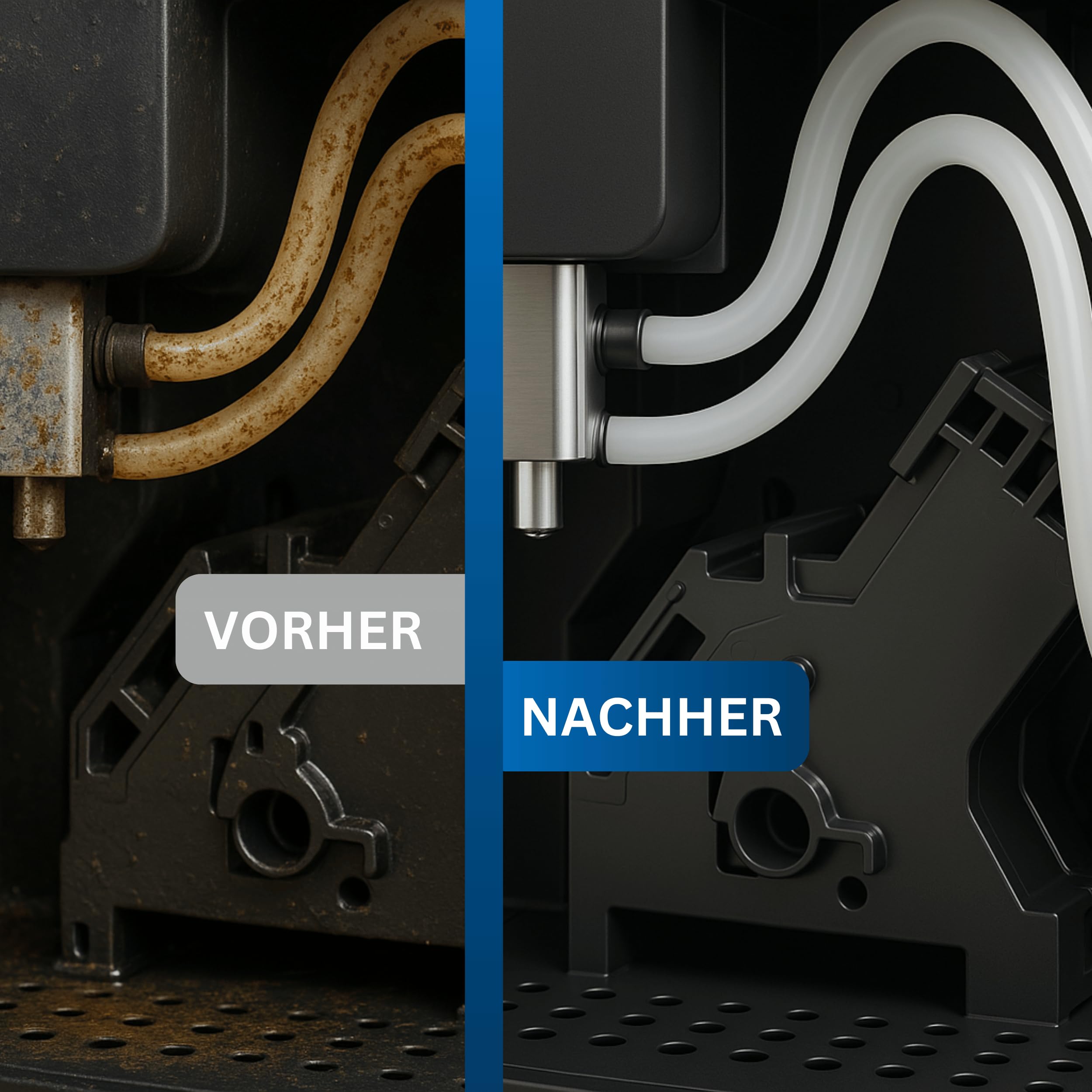 Milchsystemreiniger 1.000 ml – Für Kaffeevollautomaten & Milchsysteme – Entfernt Milchfett, Milcheiweiß & Rückstände – Milchschaumreiniger für Jura, DeLonghi, Saeco & Melitta