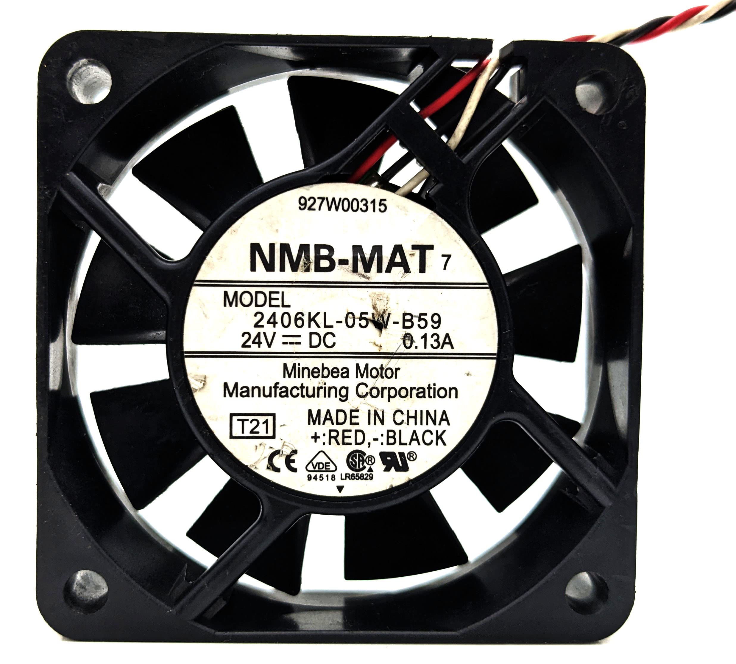 PGSA2Z® 2406KL-05W-B59 Size 60X60X15mm DC24V 0.13A 4600 RPM Brushless Air Cooling Fan (B0BFWNYDL7) Amazon Price History, Amazon Price Tracker