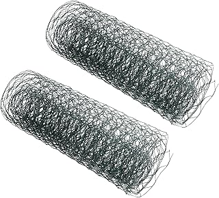 2 Rolls Arrangement Chicken Wire Mesh Floral Wire Netting Supply Floral Wire Mesh Chicken Fence Net Chain Arrangement Netting Poultry