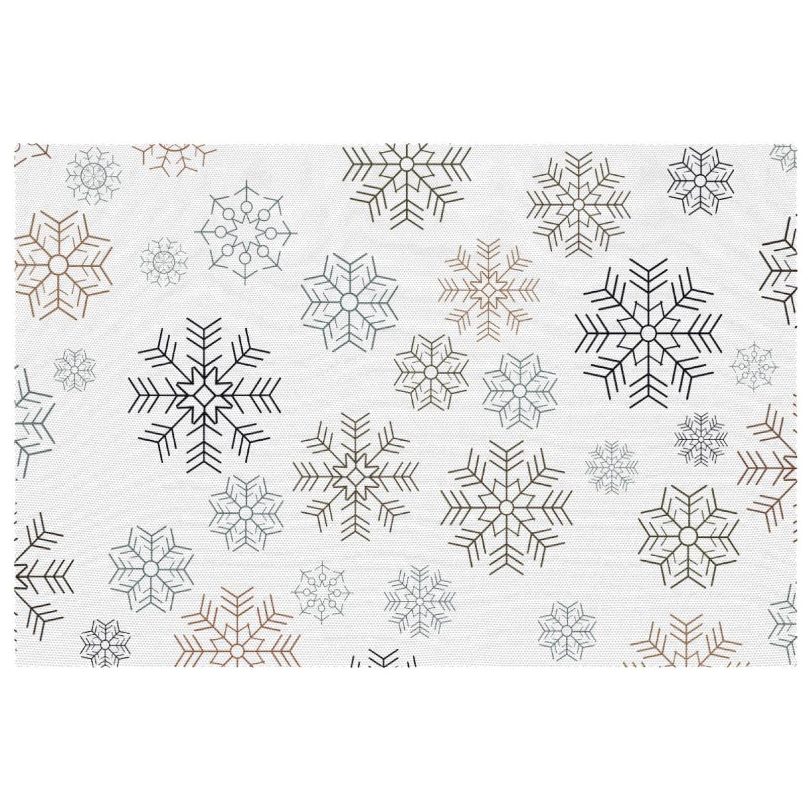 Sets de table tissu Oxford résistant chaleur | Accessoire cuisine lavable facile à nettoyer