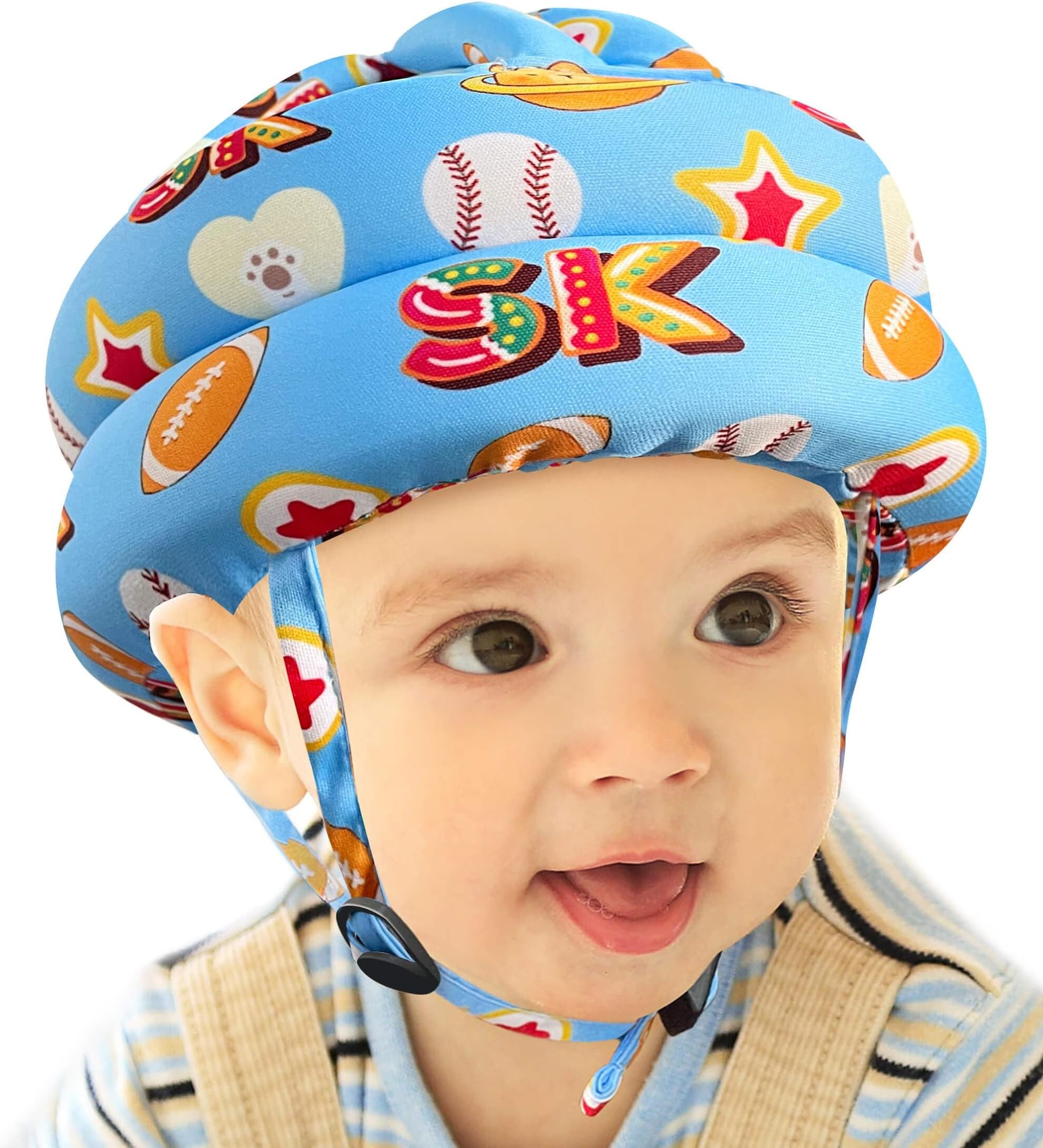 Simply Kids Baby Helmet for Crawling Walking I Baby Head Protector No Bumps and Soft Cushion Infant Baby Safety Headguard for Learning to Walk I Toddler Helmets 1-2 Years Old, 6-12 Months