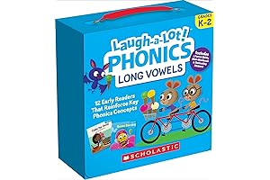 Laugh-A-Lot Phonics: 52 Science of Reading-Aligned Long Vowel Phonics Books