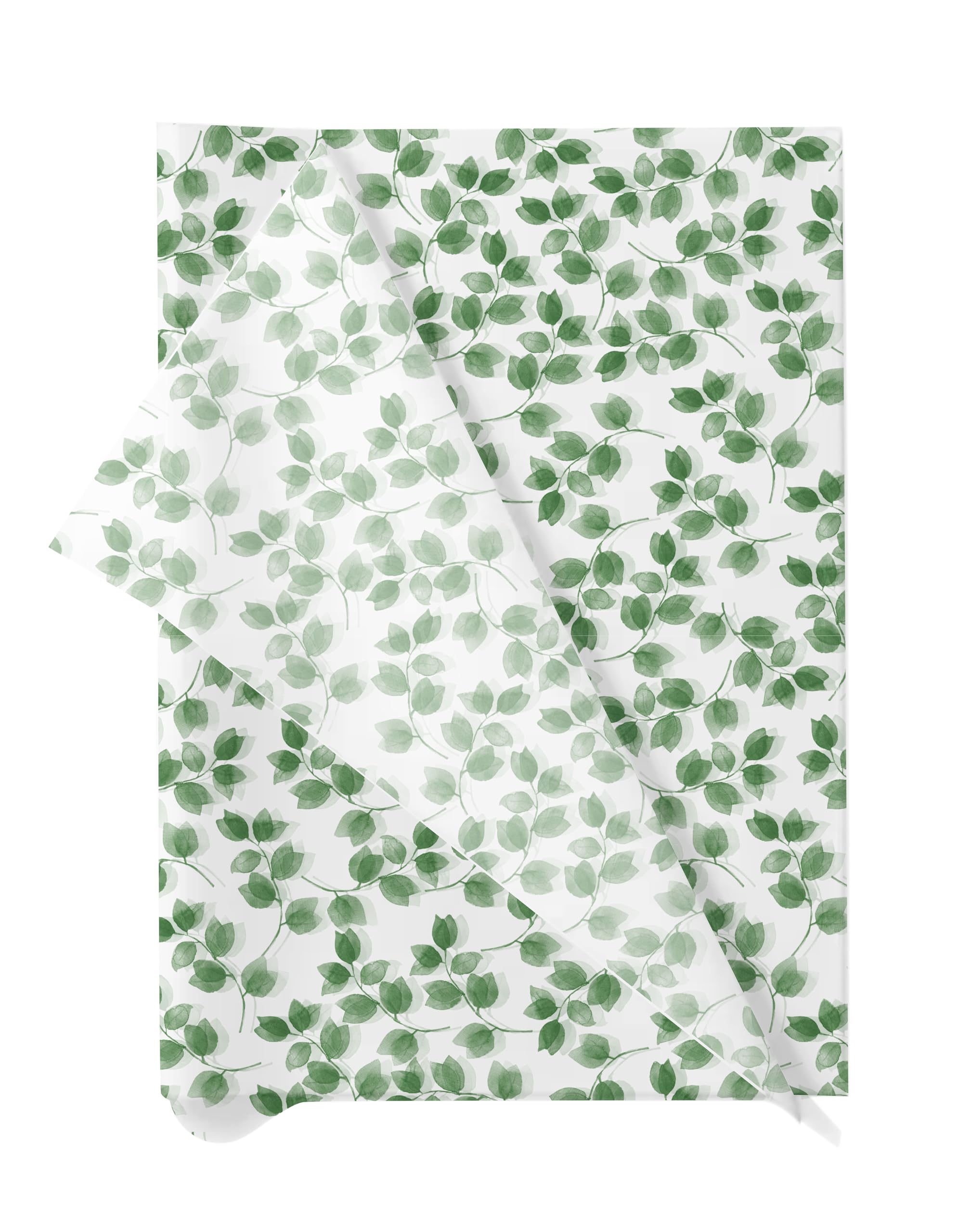 TOWNBUS - 50 Nos of Natural Green Printed Wrapping Paper | Perfect for Gift Wrapping, Storage, Stuffing, Wrapping of cloths, Arts and Crafts & other Business Uses | Acid Free-image-45