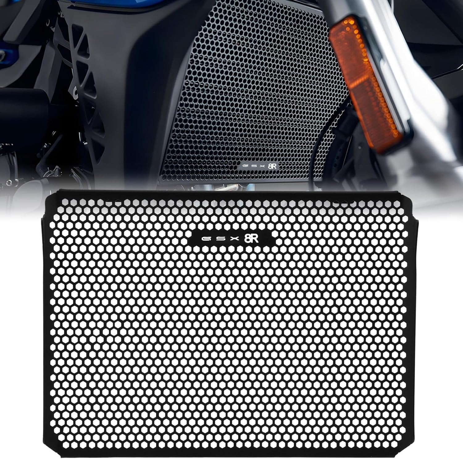 Radiator Cover Grille Guard Protection Compatible with SUZUKI GSX-8R GSX8R GSX-8S GSX8S 2022 2023 2024(GSX8R)
