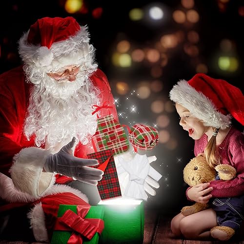 Miniatura 6 de Saco de dormir accesorio de Navidad para muñeca elfa, incluye saco de dormir de muñeca de Navidad, albornoz, delantal y gorra, juego de saco de