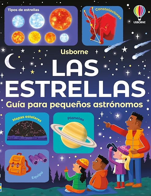 Portada de Las estrellas - Guía para pequeños astrónomos