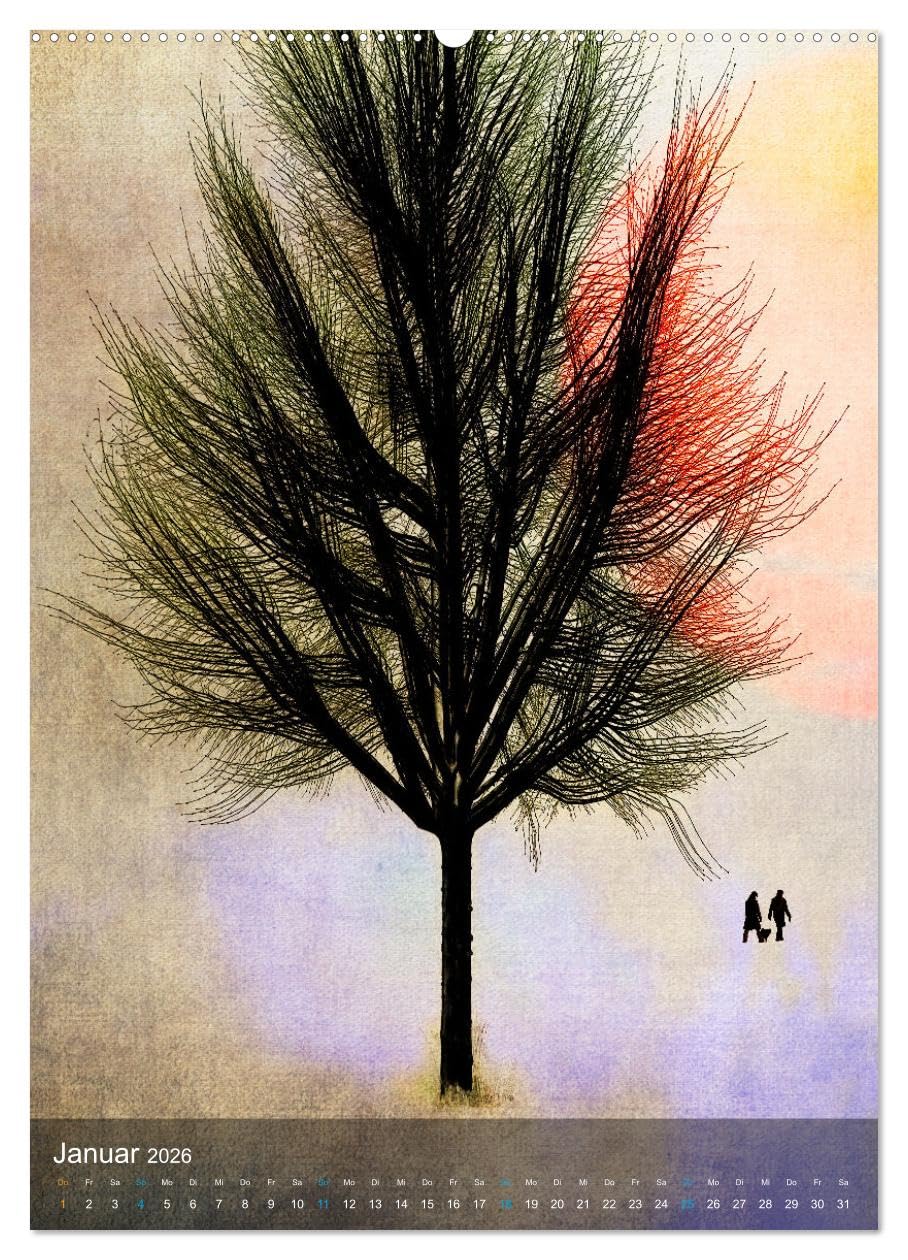 Moderne Zeiten (hochwertiger Premium Wandkalender 2026 DIN A2 hoch), Kunstdruck in Hochglanz: Zeitgenössische Werke des Fotografen Edmund Nägele F.R.P.S. (CALVENDO Kunst)