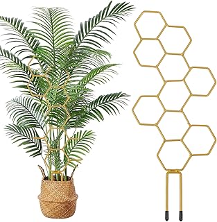 Grevosea 14 Inch Trellis for Climbing Plants Indoor, Plant Trellis Indoo...