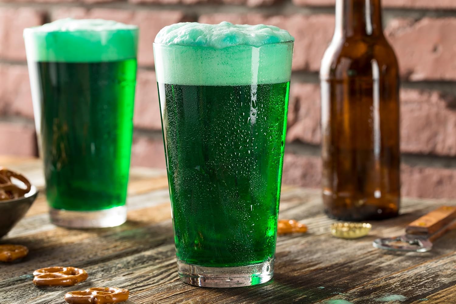 Necessia Heat-Tempered Durable Rim Pint Beer Glasses - 16oz, Set of 6 - Premium Quality, Stylish and Long-Lasting Beverage Glassware, Perfect for Home Bars, Restaurants, and Parties, Made in USA - Image 5