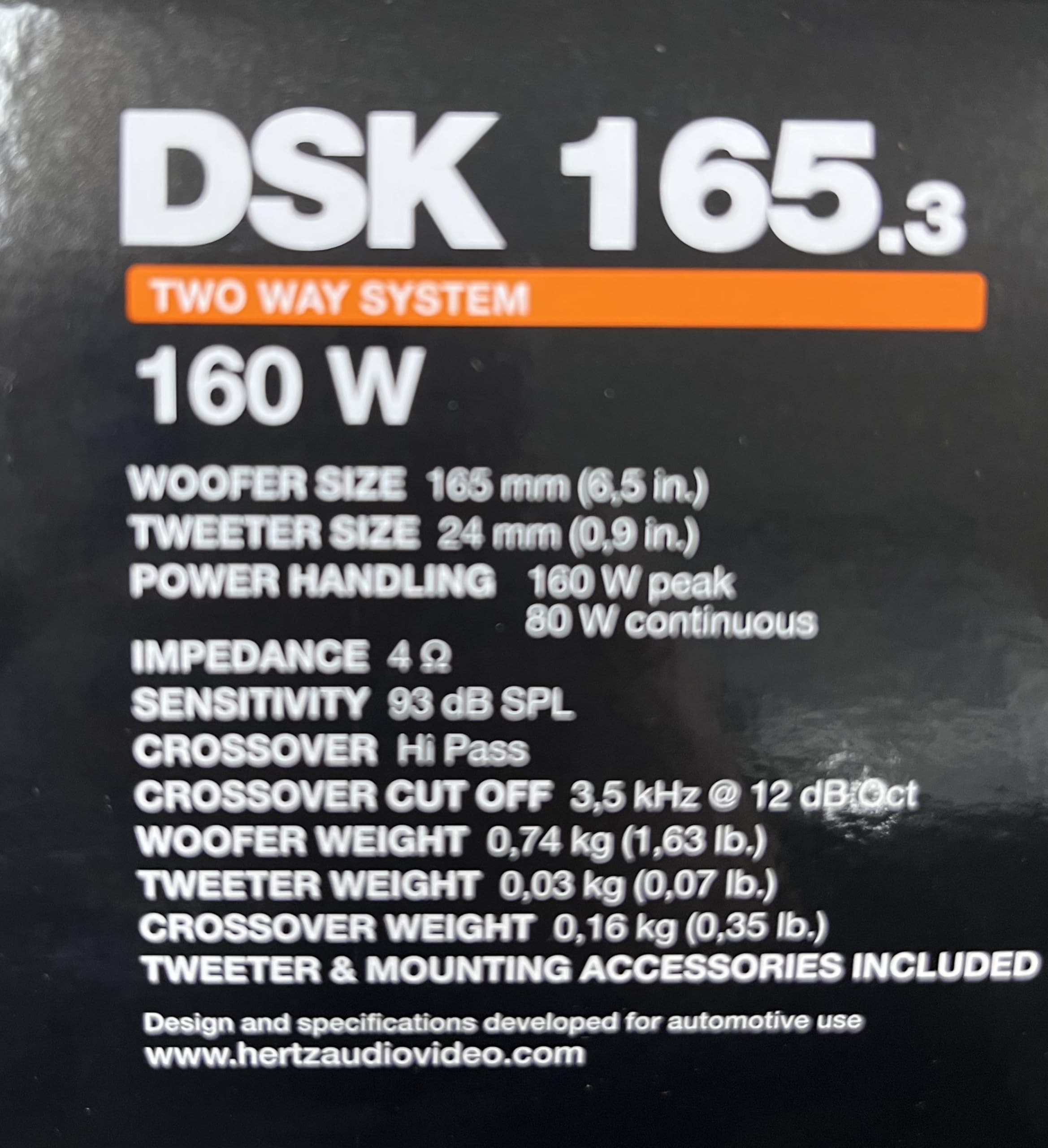 Kit 6 Casse Altoparlanti per Fiat Panda 169 dal 2003 al 2012 Anteriori e Posteriori compatibile con Hertz DSK165.3+DCX165.3 Set 2 Woofer 2 Tweeter 2 Coassiali 4 Anelli 4 Cavi +2 Griglie TW