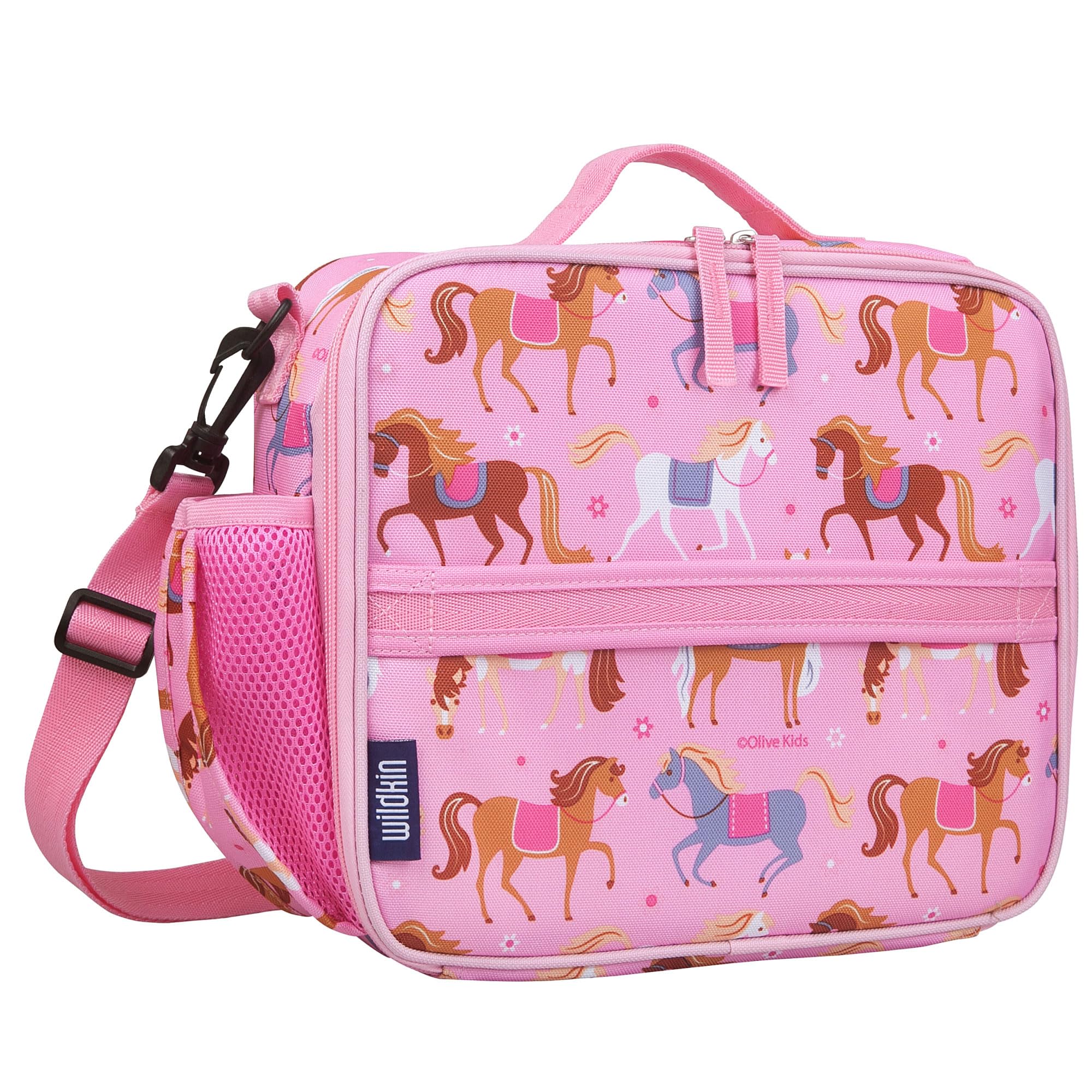 Wildkin ECO rPET Insulated Lunch Box for Kids, Horses