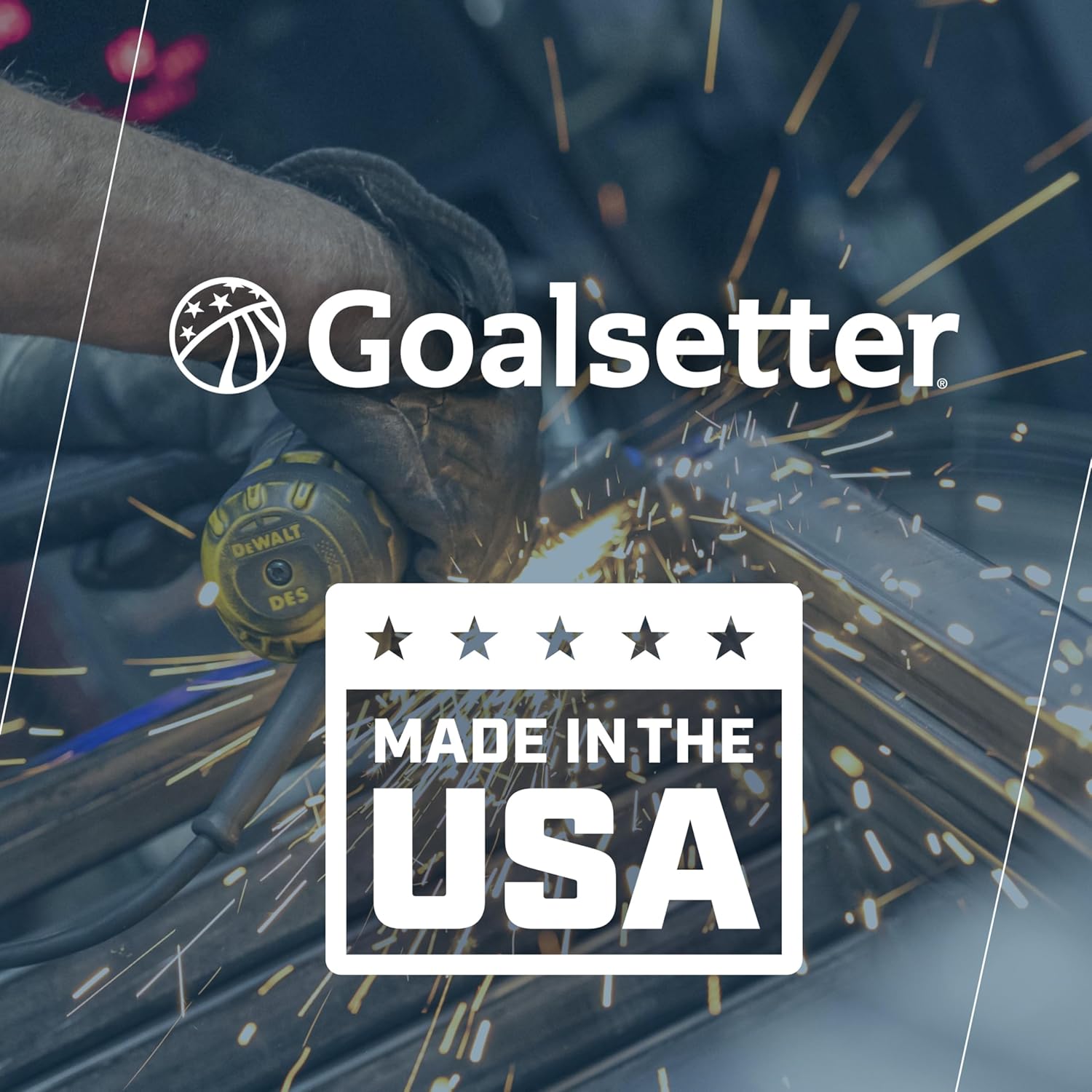 Goalsetter NCAA Collegiate Basketball Pole Pad Provides Added Protection During Play and Made in United States