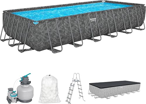 Bestway Piscine Hors Sol rectangulaire APX 365-732 cm x 3…