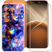 for Tecno Camon 50 Ultra Case with 1 x Tempered Glass Screen Protector, Soft TPU Shockproof X Anti-Scratch Ultra Thin Clear Phone Cover for Tecno Camon 50 Ultra 6.78" - XT146