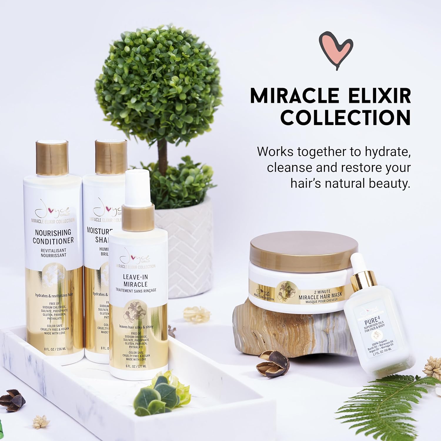 Joyce Giraud Curl Cream, Frizz-Free Flexible Hold & Definition, Nourishing Curl Boosting System, 5 oz - Image 5