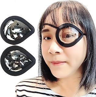 AMZVIO 2 Pack Clear Eye Shield After Cataract Surgery Breathable Eye Patches Medical for Adults Kids Sleeping,Hard Plastic Eyes Protective Covers for Surgery,with Adjustable Strap & Black Edge