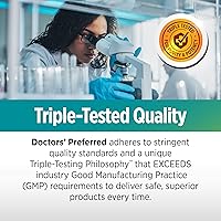 Vista 7 de DOCTORS' PREFERRED Suplemento Alpha GPC - Fórmula premium. 600 mg/porción, 60 cápsulas veganas, suministro para 30 días