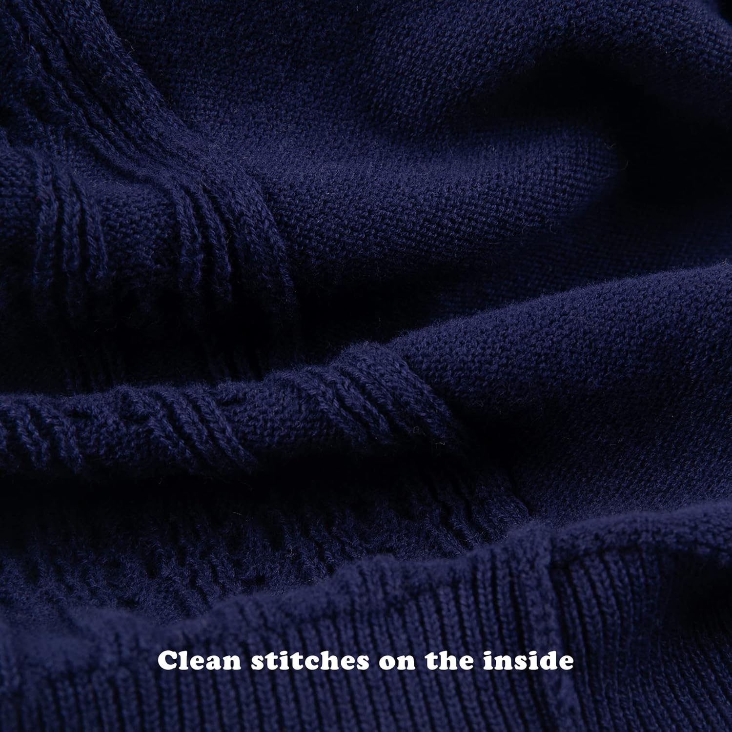 BOBOYOYO Girls Cardigan Kids School Uniform Sweater 100% Cotton Knit Girls Sweaters Button Crewneck Toddler Cardigans - Image 5