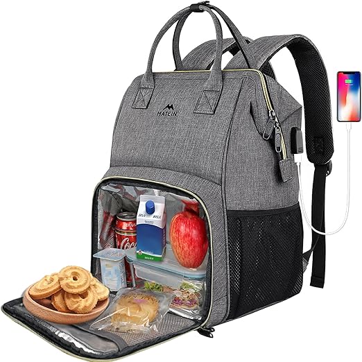 backpack that fits lunch box