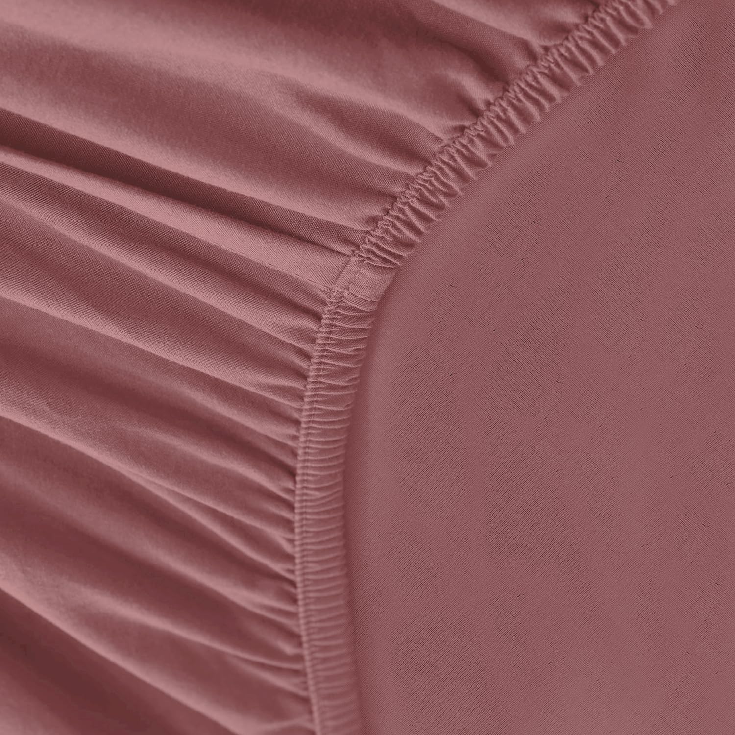 FARFALLAROSSA Parure De Lit 90x190/200 3 Pièces en Microfibre - Drap Housse 90x200 cm - Drap Plat 1 Personne 160x280 cm - 1 Taie d'oreiller 50x80 - Rosa Fonce