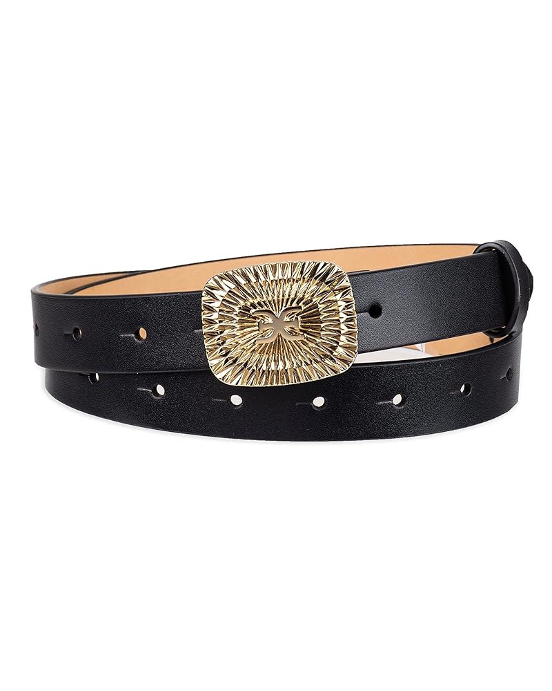 Sam Edelman Women's Fully Adjustable Radiant Sunburst Plaque