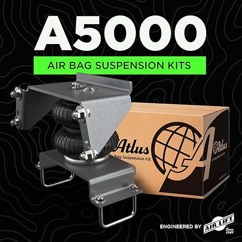 Miniatura 5 de Atlus Engineered By Air Lift A5000 - Kit de suspensión de bolsas de aire para Toyota Tundra 2WD y 4WD 2022-2025, reemplaza el par TR57383AS y